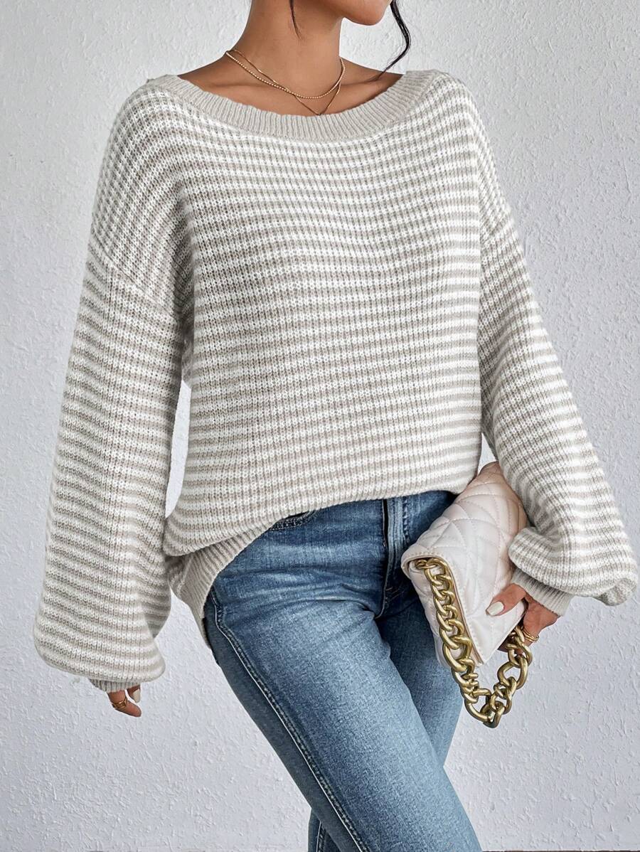 Women's Off-Shoulder Casual Sweater By COZI™